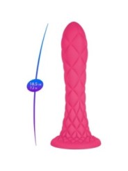 SILEXD - DREAMY DILDO FANTASY SILICONE LIQUIDE THERMOREACTIF FUCHSIA 18,5 CM