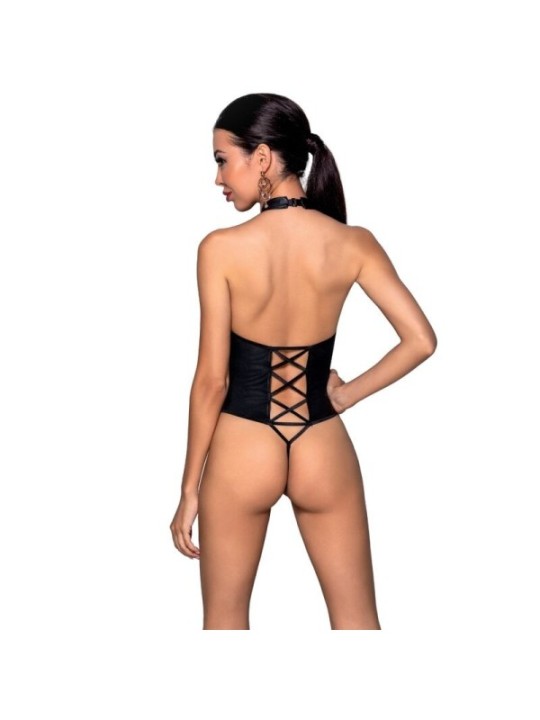 PASSION - NANCY BODY CUIR ÉCOLOGIQUE S/M