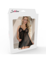 SUBBLIME - SET ENSEMBLE DEUX PIÈCES SUBBLIME SOUTIEN-GORGE ET CULOTTE L/XL