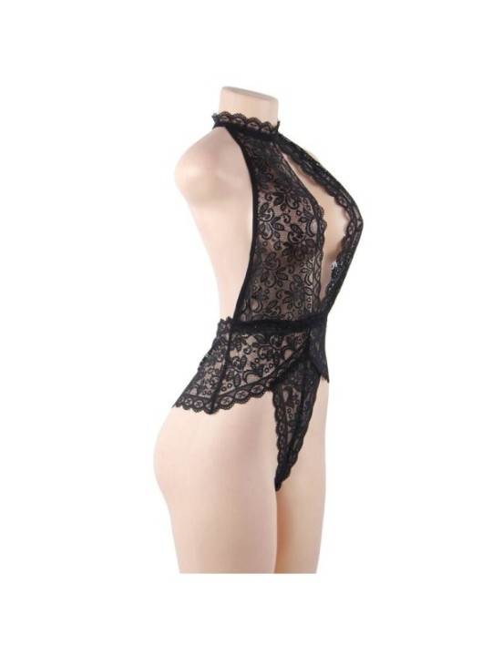 SUBBLIME - TEDDY DENTELLE BONNET OUVERT L/XL