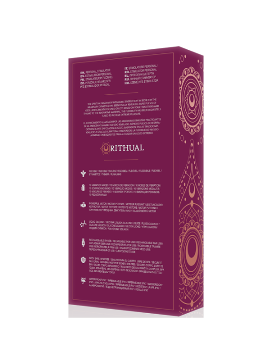 RITHUAL - STIMULATEUR KRIYA RECHARGEABLE ORCHIDÉE G-POINT