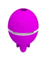 PRETTY LOVE - VIBRATEUR ROND EN SILICONE GEMINI BALL VIOLET