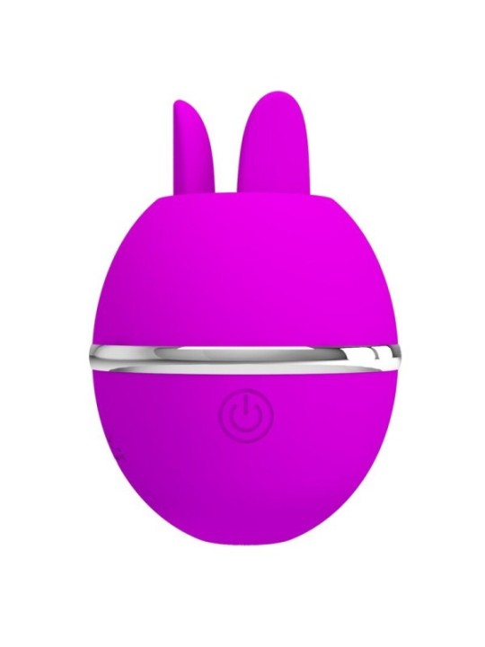 PRETTY LOVE - VIBRATEUR ROND EN SILICONE GEMINI BALL VIOLET