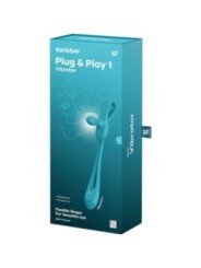 SATISFYER - PLUG & PLAY 1 MULTIVIBRATEUR FLEXIBLE