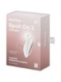 SATISFYER - SPOT ON 2 VIBRATEUR LAY-ON BLANC