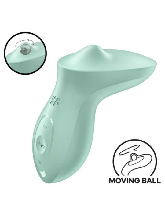 SATISFYER - VIBRATEUR EXCITERRR À POSER SUR LE CLITORIS MENTHE