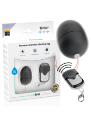 ONLINE - OEUF VIBRANT TÉLÉCOMMANDE S NOIR