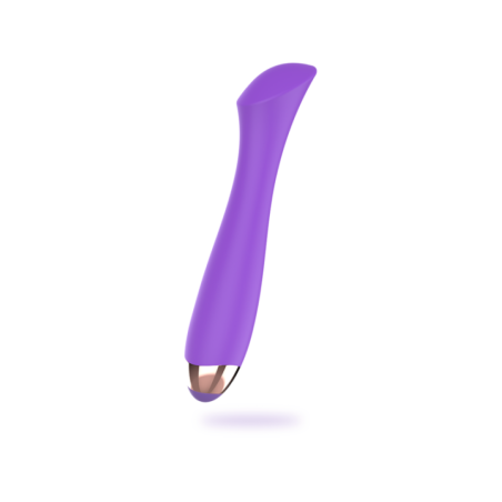 WOMANVIBE - VIBRATEUR RECHARGEABLE EN SILICONE MANDY POINT "K"