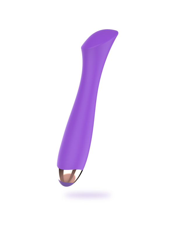 WOMANVIBE - VIBRATEUR RECHARGEABLE EN SILICONE MANDY POINT "K"