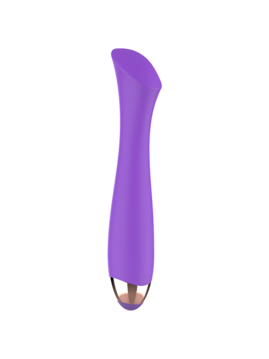 WOMANVIBE - VIBRATEUR RECHARGEABLE EN SILICONE MANDY POINT "K"
