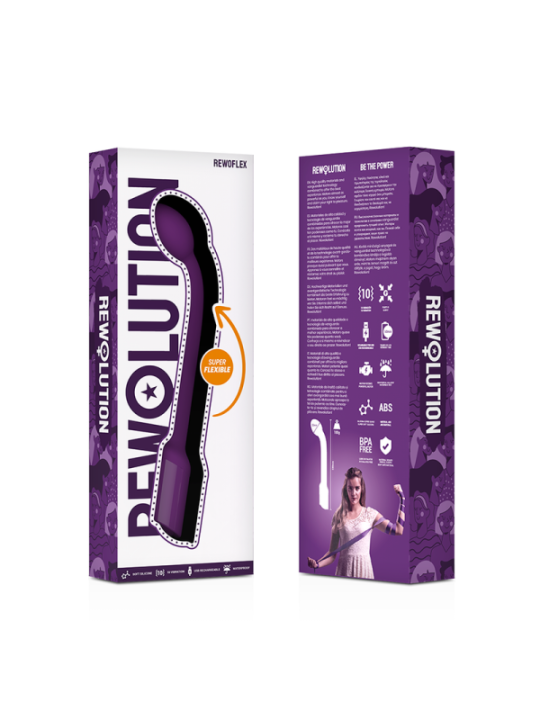 REWOLUTION - REWOFLEX VIBRATEUR STIMULATEUR DE POINT G FLEXIBLE