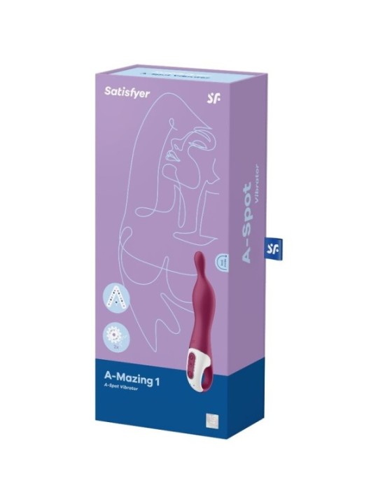 SATISFYER - VIBRATEUR AMAZING 1 ASPOT BAIE
