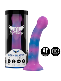 MYTHOLOGY - DION GALACTIC DILDO S - VIBRATEUR WATCHME TECHNOLOGIE SANS FIL COMPATIBLE