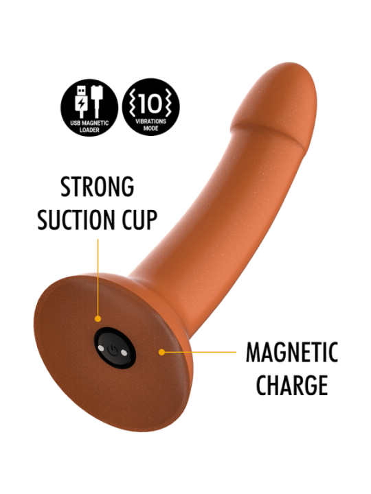 MYTHOLOGY - RUNE ROYAL DILDO M - VIBRATEUR WATCHME TECHNOLOGIE SANS FIL COMPATIBLE