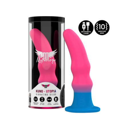 MYTHOLOGY - KUNO UTOPIA DILDO M - VIBRATEUR COMPATIBLE AVEC LA TECHNOLOGIE SANS FIL WATCHME