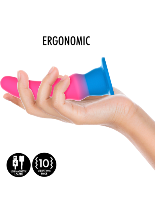MYTHOLOGY - KUNO UTOPIA DILDO M - VIBRATEUR COMPATIBLE AVEC LA TECHNOLOGIE SANS FIL WATCHME