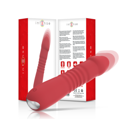 INTENSE - JUNI UP & DOWN 10 VIBRATIONS ROUGES