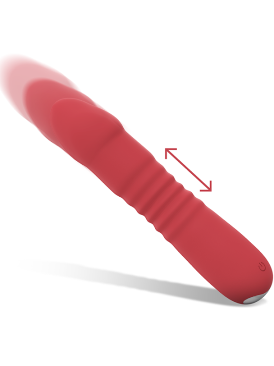 INTENSE - JUNI UP & DOWN 10 VIBRATIONS ROUGES