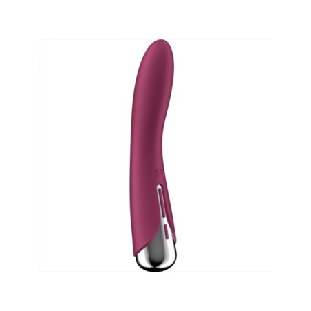 SATISFYER - SPINNING VIBE 1 VIBRATEUR ROTATEUR G-SPOT ROUGE