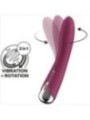 SATISFYER - SPINNING VIBE 1 VIBRATEUR ROTATEUR G-SPOT ROUGE