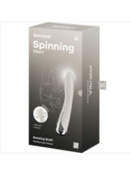 SATISFYER - VIBRATEUR ROTATEUR SPINNING VIBE 1 G-SPOT BEIGE