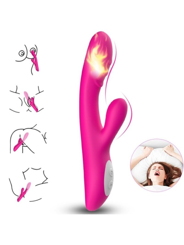 ARMONY - VIBRATEUR SPARK EFFET CHALEUR FUCHSIA