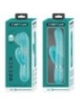 PRETTY LOVE - VIBRATEUR MULTIFONCTION G-SPOT VERT AQUA
