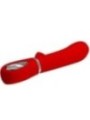 PRETTY LOVE - VIBRATEUR MULTIFONCTION G-SPOT THOMAS ROUGE