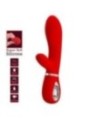 PRETTY LOVE - VIBRATEUR MULTIFONCTION G-SPOT THOMAS ROUGE