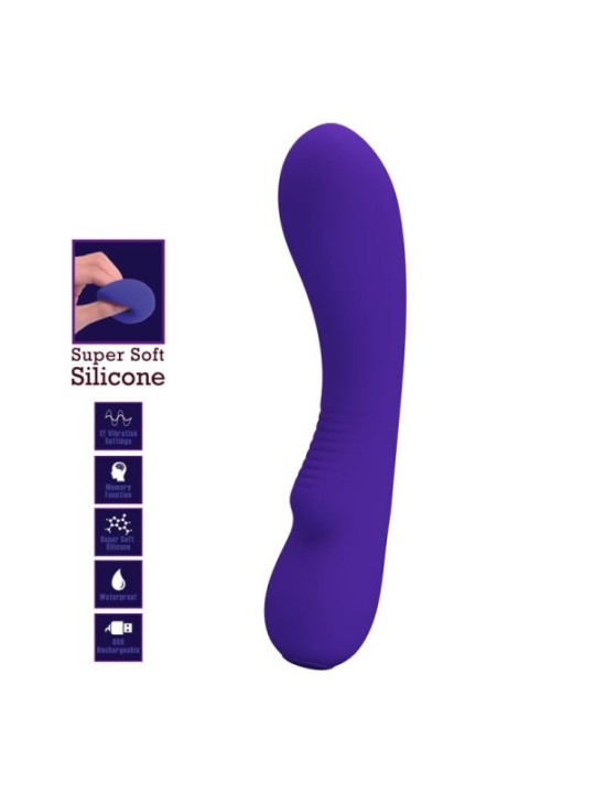 PRETTY LOVE - VIBRATEUR RECHARGEABLE PRESCOTT VIOLET