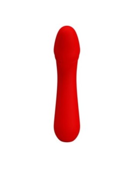 PRETTY LOVE - VIBRATEUR RECHARGEABLE CETUS ROUGE