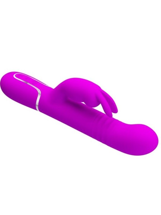 PRETTY LOVE - VIBRATEUR COALE RABBIT PERLES VIOLET
