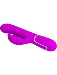 PRETTY LOVE - VIBRATEUR COALE RABBIT PERLES VIOLET