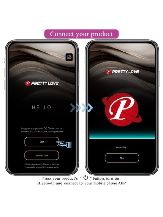 PRETTY LOVE - ETHAN VIBRATEUR RECHARGEABLE VIOLET