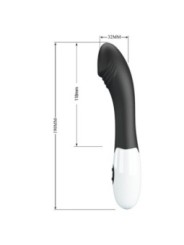 PRETTY LOVE - ELEMENTAL VIBRATEUR POINT G 30 MODES NOIR
