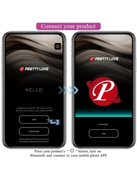 PRETTY LOVE - HECTOR ELECTROSHOCK VIBRATOR APPLICATION GRATUITE VIOLET