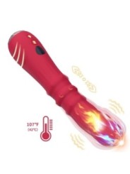ARMONY - DILDO VIBRATEUR POINT A THERMO-RÉGLABLE ROUGE