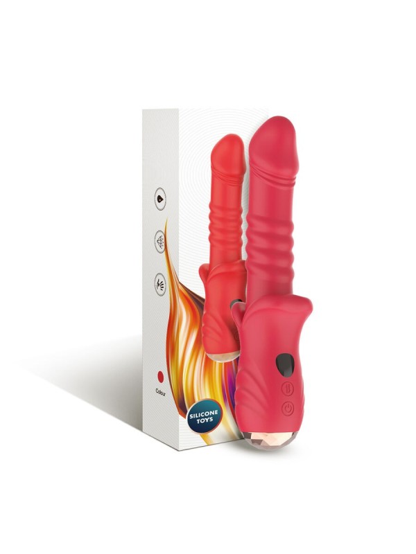 ARMONY - POINT A DILDO VIBRATEUR STIMULANT ROUGE