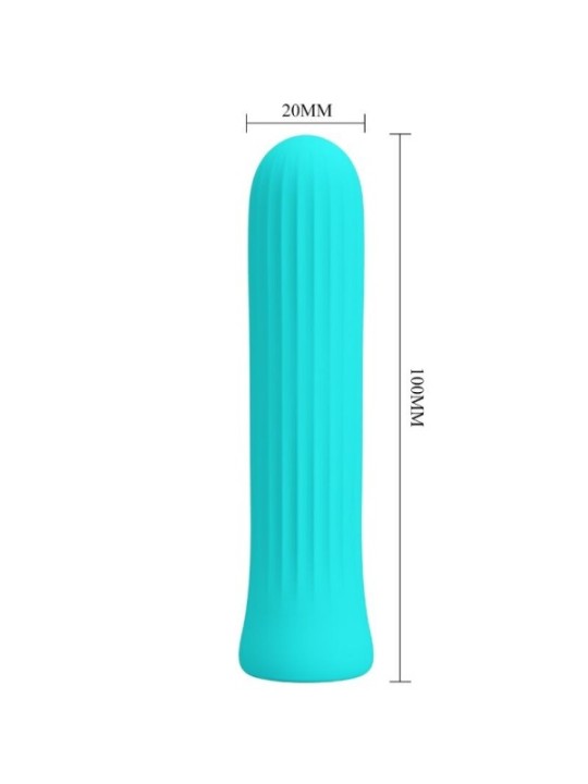 PRETTY LOVE - BLANCHE VIBRATEUR STIMULATEUR BLEU