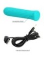 PRETTY LOVE - BLANCHE VIBRATEUR STIMULATEUR BLEU