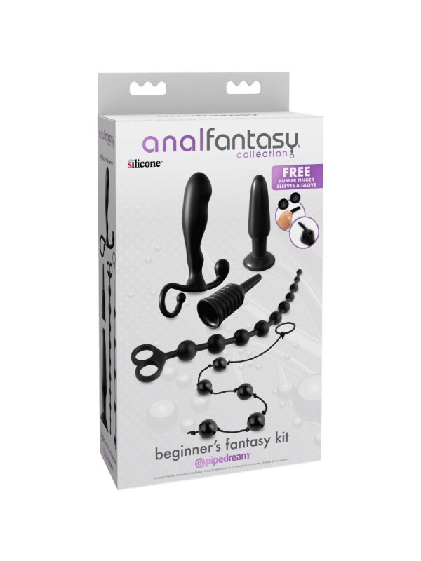 ANAL FANTASY ELITE COLLECTION - DÉBUTANT FANTASY ANAL KIT NOIR